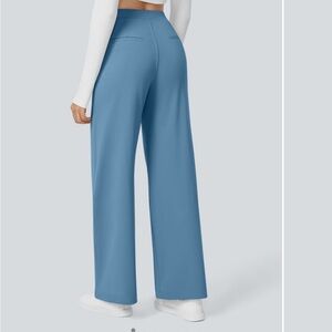 HALARA Sky Blue Wide-Leg Pants